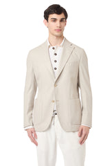 GIACCA MONOPETTO SETA CASHMERE