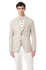 GIACCA MONOPETTO SETA CASHMERE