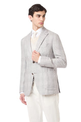 GIACCA MONOPETTO SETA CASHMERE