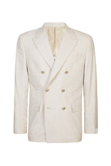 GIACCA DOPPIOPETTO LANA SETA CASHMERE