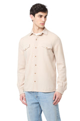 MAGLIA-CAMICIA CASHMERE