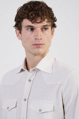 CAMICIA COTONE LINO