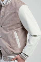 GIUBBINO SUEDE E NAPPA