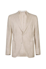 GIACCA MONOPETTO LINO CASHMERE SETA