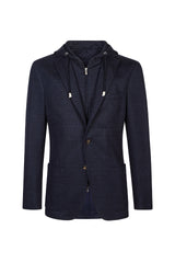 GIACCA CON PETTORINA LINO COTONE TENCEL