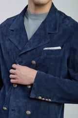 GIACCA DOPPIOPETTO SUEDE NAPPIZZATO