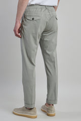 PANTALONE COTONE SETA