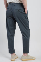 PANTALONE COTONE SETA