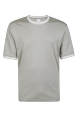 T-SHIRT GIROCOLLO COTONE GIZA