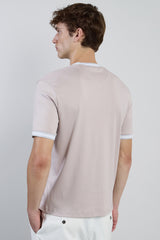 T-SHIRT GIROCOLLO COTONE GIZA