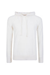 MAGLIA CON CAPPUCCIO CASHMERE