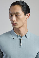 POLO IN MAGLIA COTONE CREPE