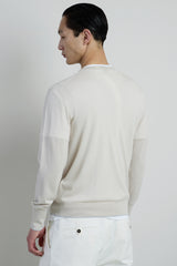 MAGLIA GIROCOLLO LANA 14 MICRON