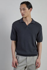 POLO IN MAGLIA COTONE SETA