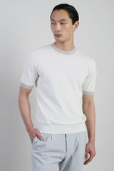 MAGLIA GIROCOLLO COTONE