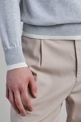 MAGLIA GIROCOLLO COTONE