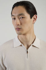 MAGLIA MEZZA ZIP COTONE CASHMERE