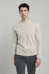 MAGLIA GIROCOLLO COTONE SEA ISLAND