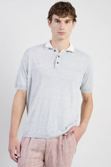 POLO IN MAGLIA LINO