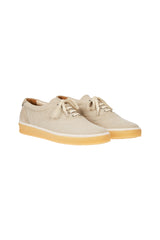 SNEAKERS CANVAS E PELLE VITELLO SCAMOSCIATO