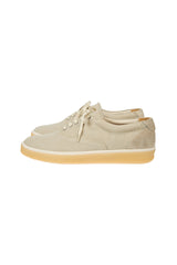 SNEAKERS CANVAS E PELLE VITELLO SCAMOSCIATO