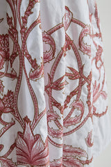 VESTITO POPELINE DI COTONE CON RICAMO