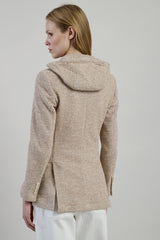 GIACCA MONOPETTO COTONE STRETCH