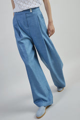 PANTALONE LANA SETA LINO MICRO SPINA