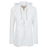 GIACCA MONOPETTO COTONE STRETCH