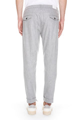 Cashmere wool trousers