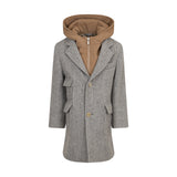 CAPPOTTO MONOPETTO LANA BAMBINO