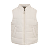 GILET IMBOTTITO COTONE VISCOSA LINO