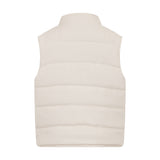 GILET IMBOTTITO COTONE VISCOSA LINO