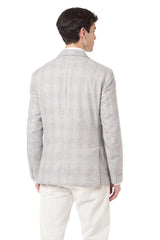 GIACCA MONOPETTO SETA CASHMERE