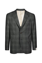GIACCA MONOPETTO LANA SETA CASHMERE