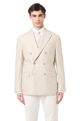GIACCA DOPPIOPETTO LANA SETA CASHMERE