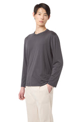 T-SHIRT GIROCOLLO MODAL COTONE
