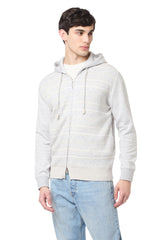 GIUBBINO IN MAGLIA LANA E COTONE CASHMERE