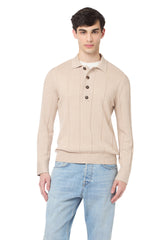 POLO IN MAGLIA COTONE CASHMERE