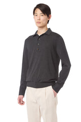POLO IN MAGLIA COTONE CASHMERE