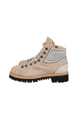 STIVALI SUEDE E PELLE GOMMATA