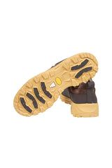 SNEAKERS SUEDE E PELLE GOMMATA