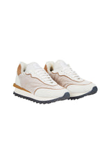 SNEAKERS VELLUTO PELLE E MONTONE