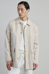 PARKA COTONE E SETA
