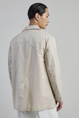 PARKA COTONE E SETA