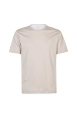 T-SHIRT GIROCOLLO COTONE JERSEY