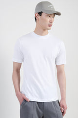 T-SHIRT GIROCOLLO COTONE JERSEY