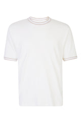 T-SHIRT GIROCOLLO COTONE GIZA