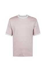 T-SHIRT GIROCOLLO COTONE GIZA