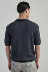 POLO IN MAGLIA COTONE SETA